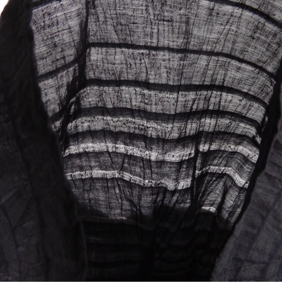 Donna Karan New York DKNY Summer Solstice Sheer Top NWT Linen / Cotton - Picture 9 of 10